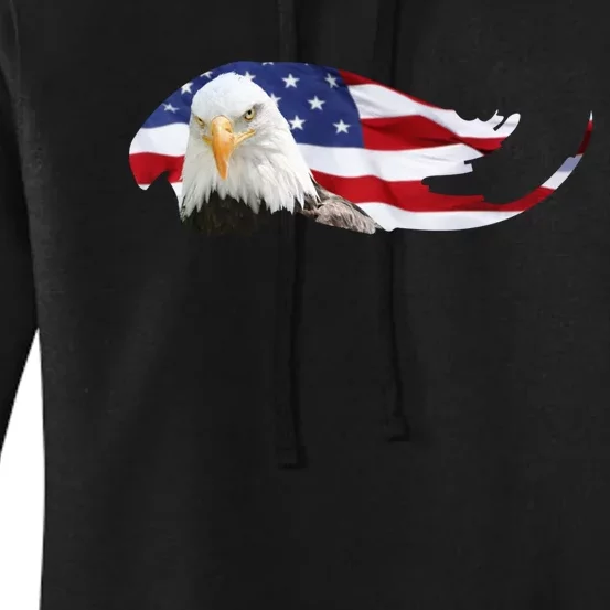 Patriotic Eagle Women's Pullover Hoodie