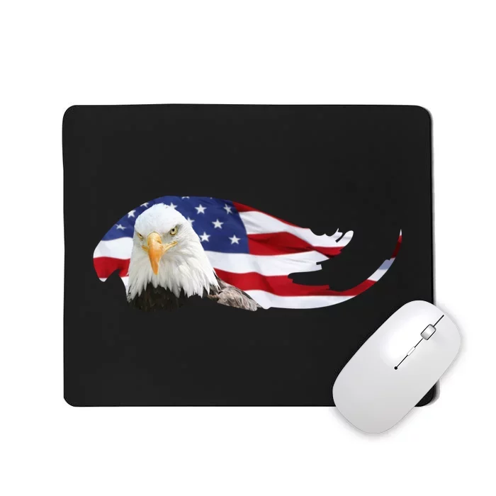 Patriotic Eagle Mousepad