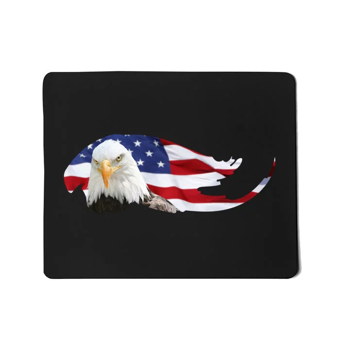 Patriotic Eagle Mousepad