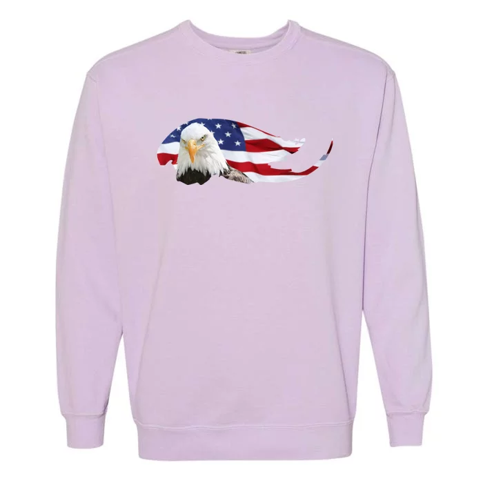 Patriotic Eagle Garment-Dyed Sweatshirt