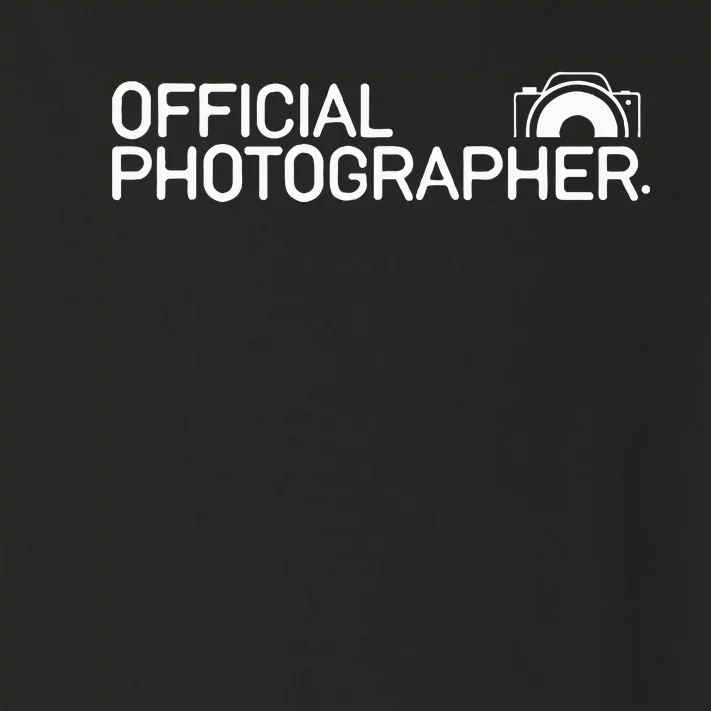 Photographer Event Photography Gift Toddler Long Sleeve Shirt