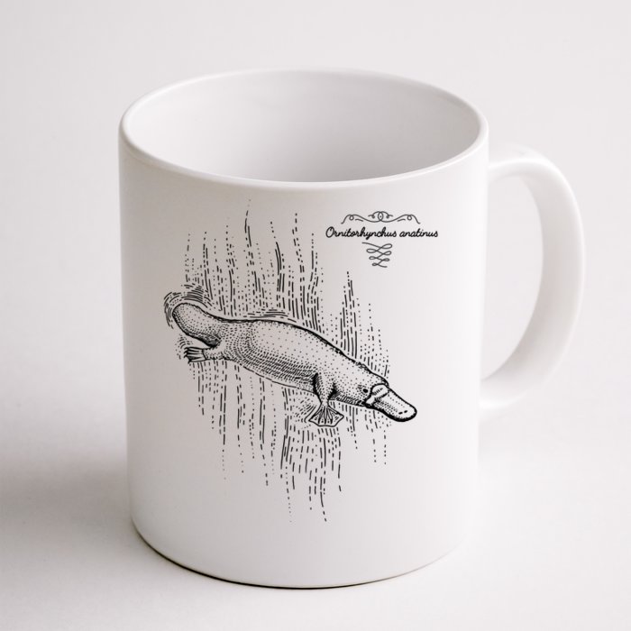 Platypus Engraved Front & Back Coffee Mug