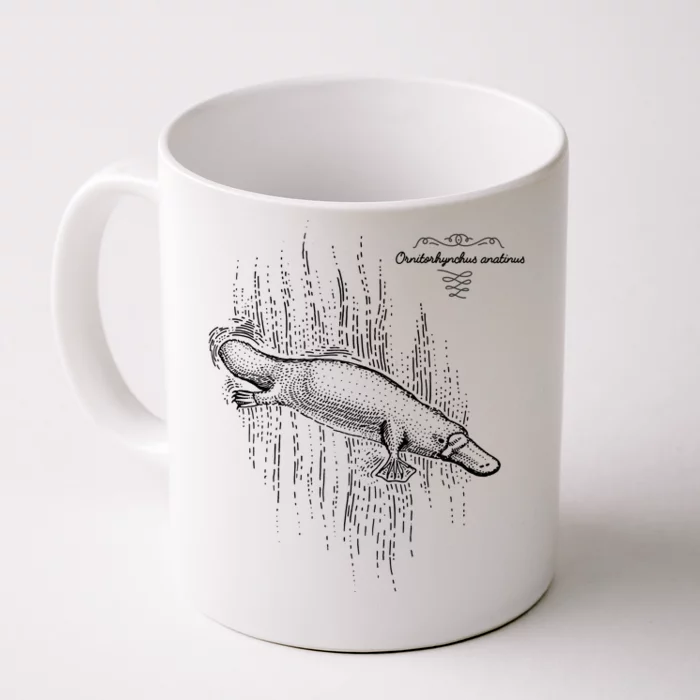 Platypus Engraved Front & Back Coffee Mug