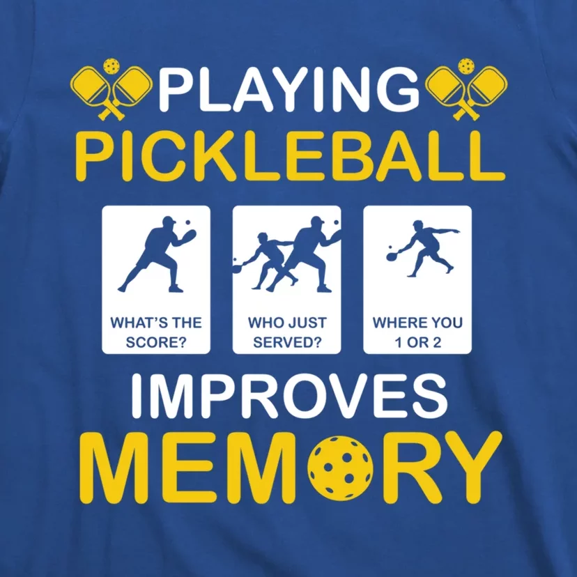 Pickleball Expert Playing Pickleball Improves Memory Gift T-Shirt