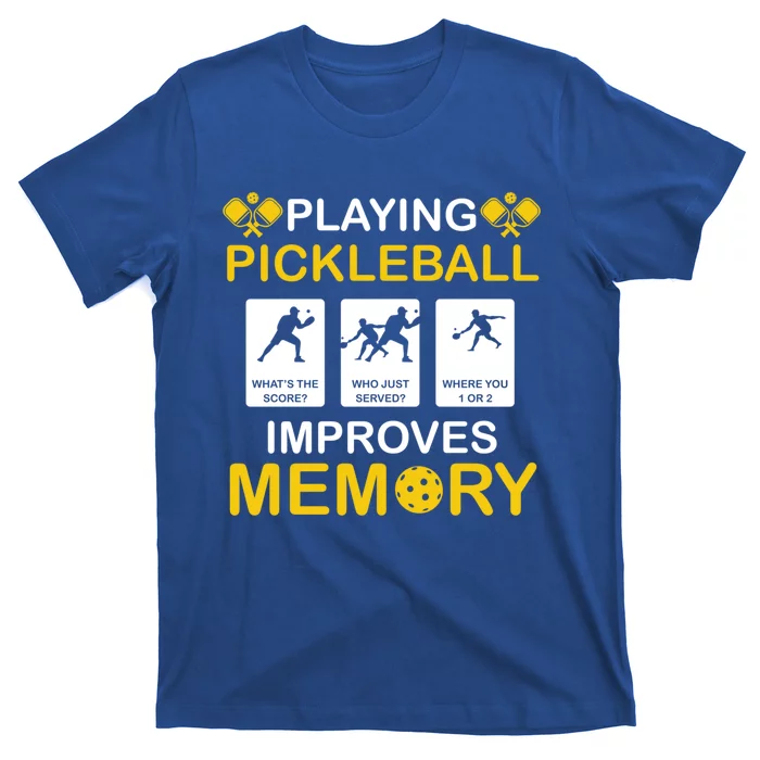 Pickleball Expert Playing Pickleball Improves Memory Gift T-Shirt