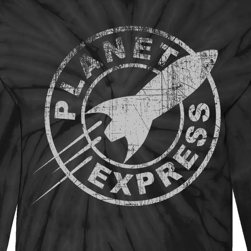 PLANET EXPRESS Tie-Dye Long Sleeve Shirt