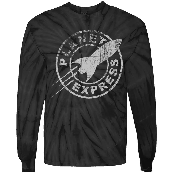 PLANET EXPRESS Tie-Dye Long Sleeve Shirt