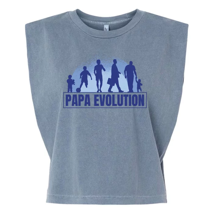 Papa Evolution Garment-Dyed Women's Muscle Tee