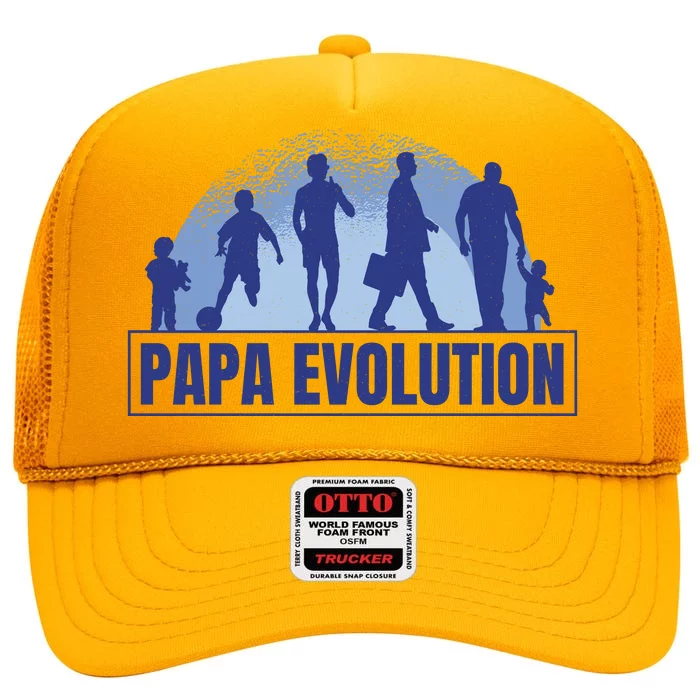 Papa Evolution High Crown Mesh Trucker Hat