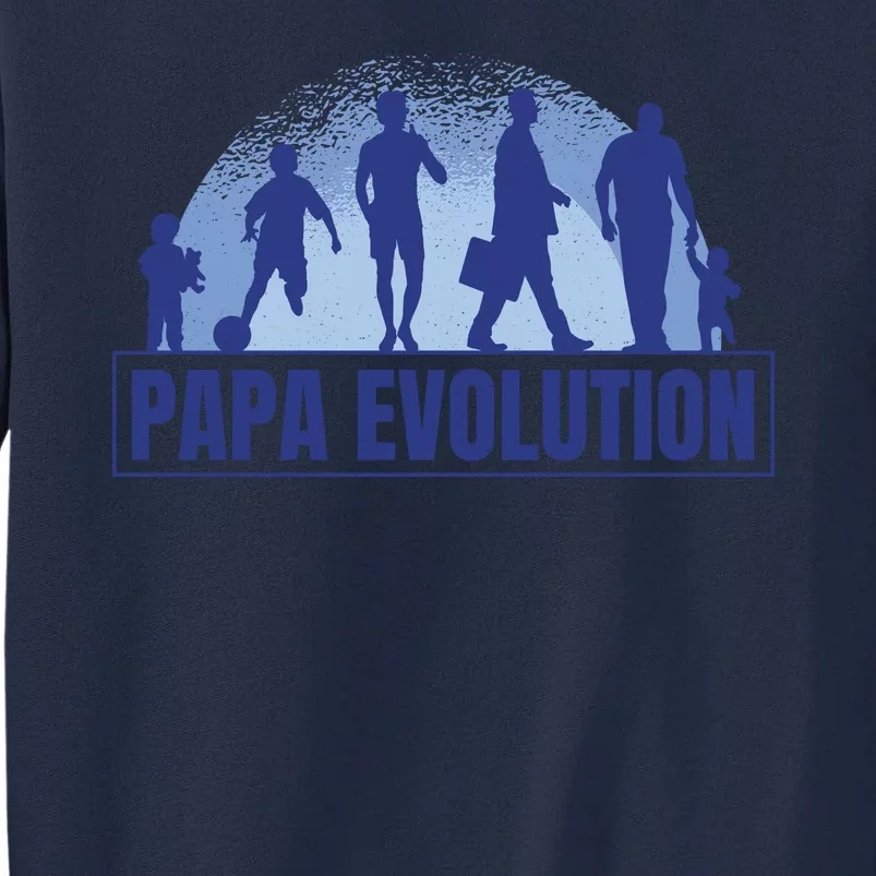 Papa Evolution Tall Sweatshirt