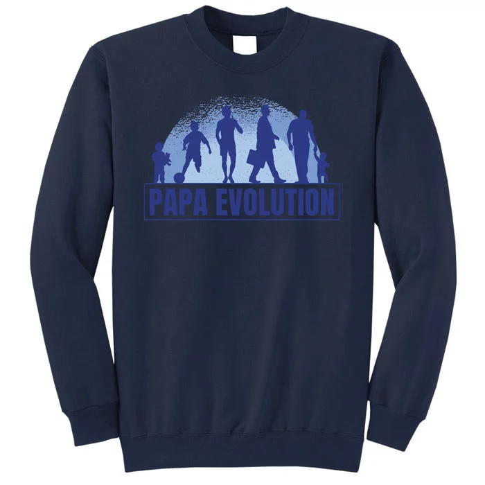 Papa Evolution Tall Sweatshirt