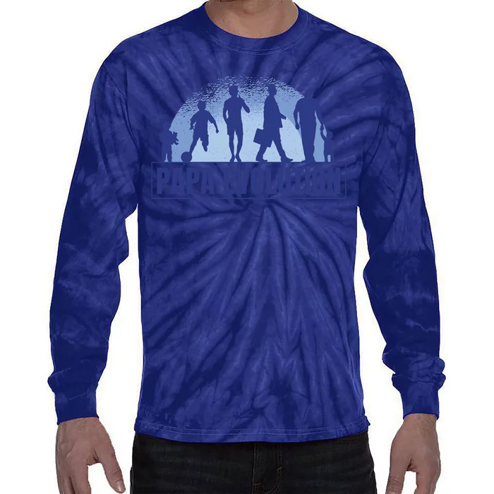 Papa Evolution Tie-Dye Long Sleeve Shirt