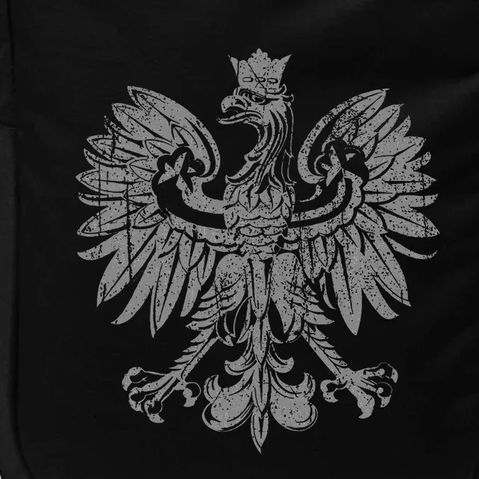 Polish Eagle Poland Coat Of Arms Polish Pride Retro Flag Impact Tech Backpack