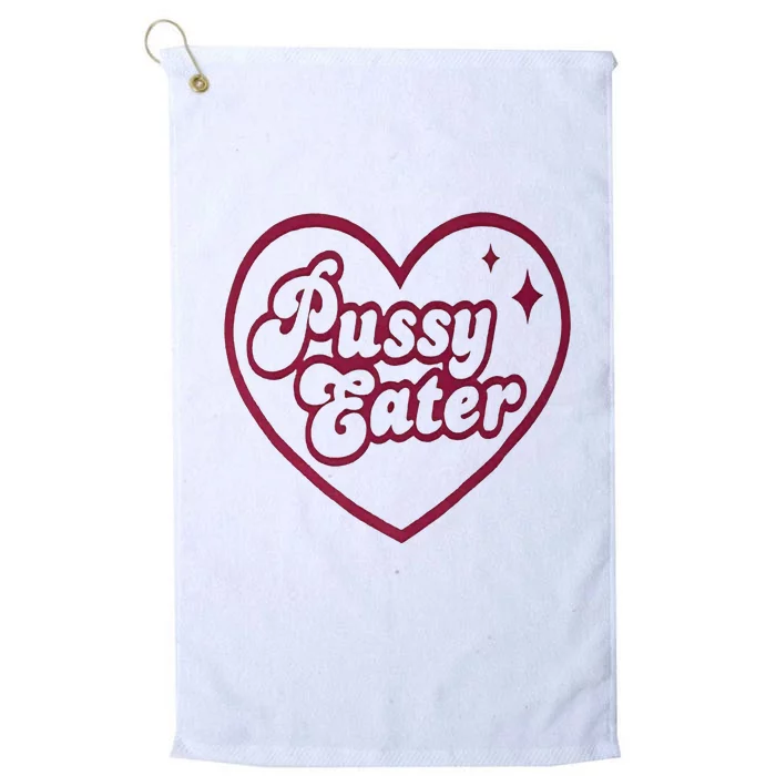 PUSSY EATER Platinum Collection Golf Towel