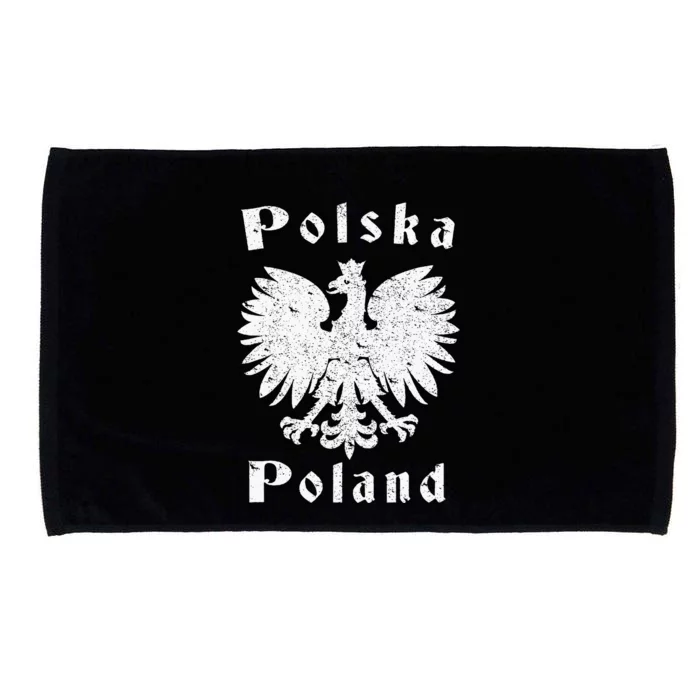 Polish Eagle Poland Coat Of Arms Polska Microfiber Hand Towel