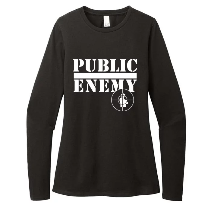 Public Enemy Womens CVC Long Sleeve Shirt