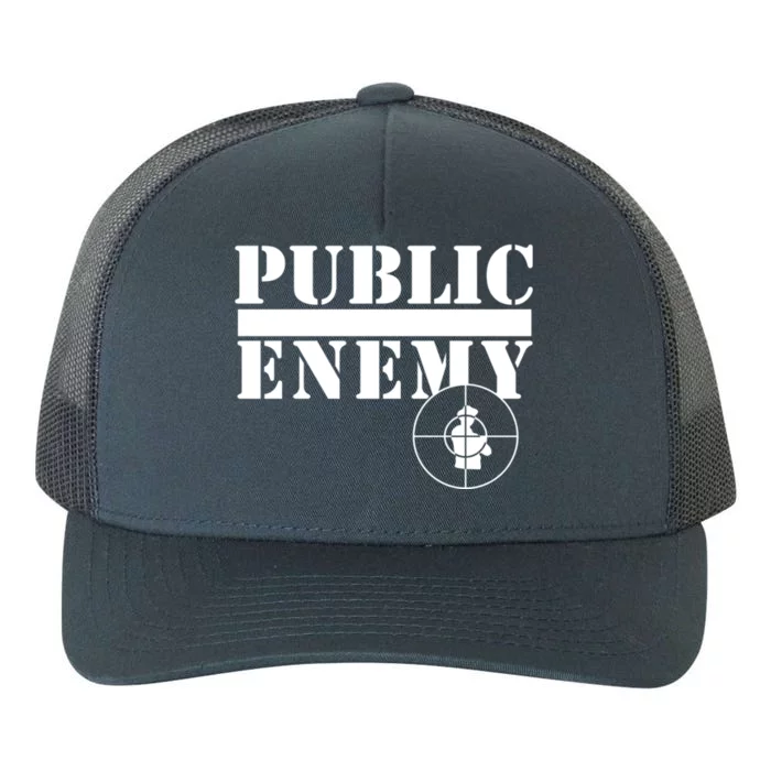 Public Enemy Yupoong Adult 5-Panel Trucker Hat