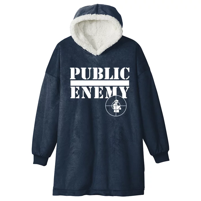 Public Enemy Hooded Wearable Blanket