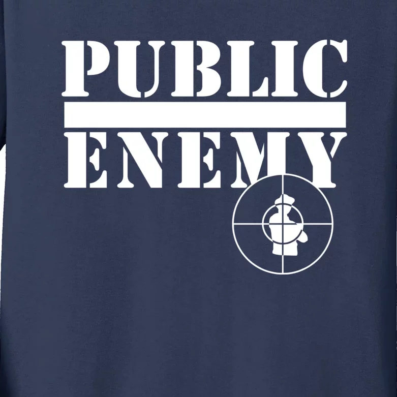 Public Enemy Kids Long Sleeve Shirt