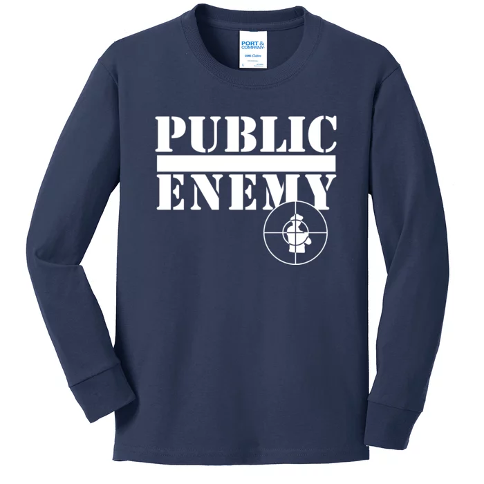 Public Enemy Kids Long Sleeve Shirt