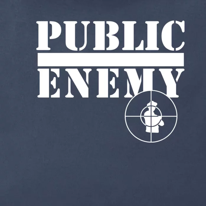 Public Enemy Zip Tote Bag