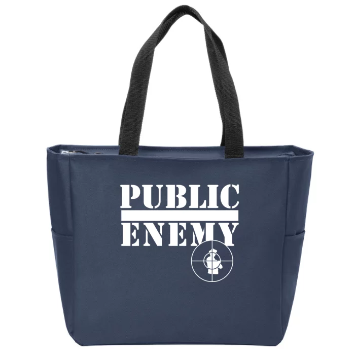 Public Enemy Zip Tote Bag