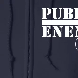 Public Enemy Full Zip Hoodie