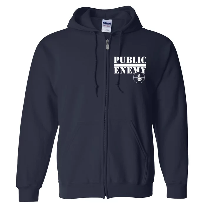 Public Enemy Full Zip Hoodie