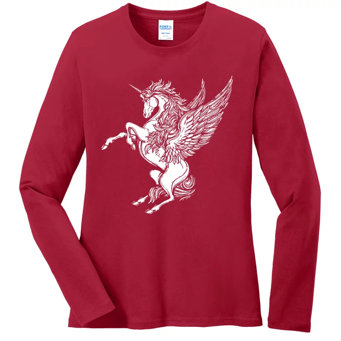 Pegasus Essential Ladies Long Sleeve Shirt