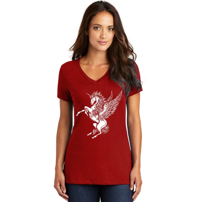 Pegasus Essential Women's V-Neck T-Shirt