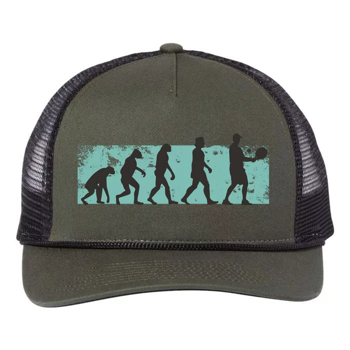 Pickleball Evolution Retro Rope Trucker Hat Cap