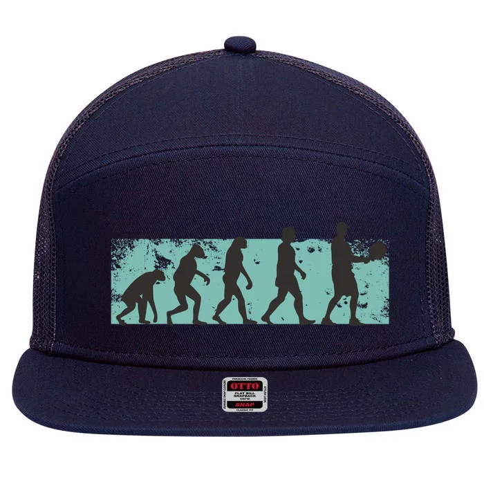 Pickleball Evolution 7 Panel Mesh Trucker Snapback Hat