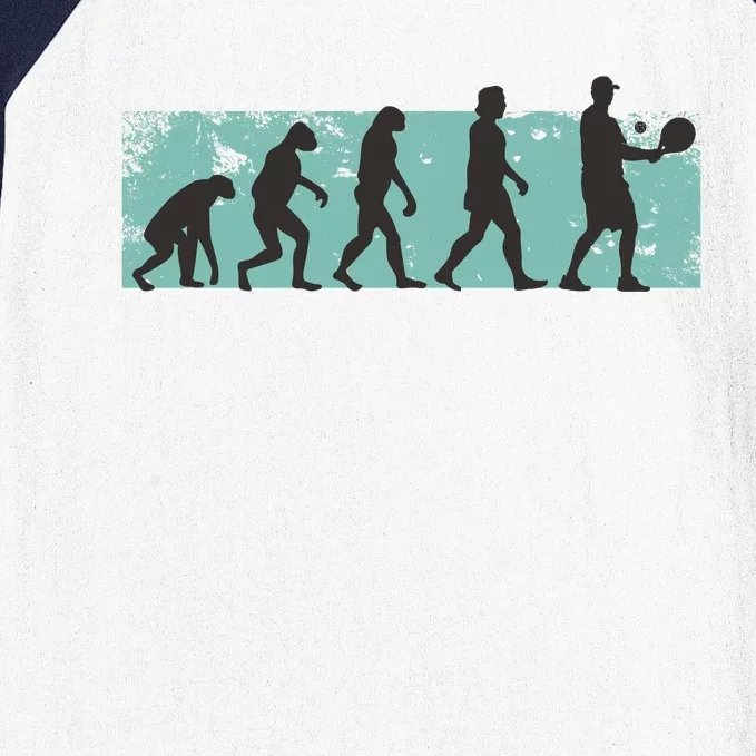 Pickleball Evolution Baseball Sleeve Shirt