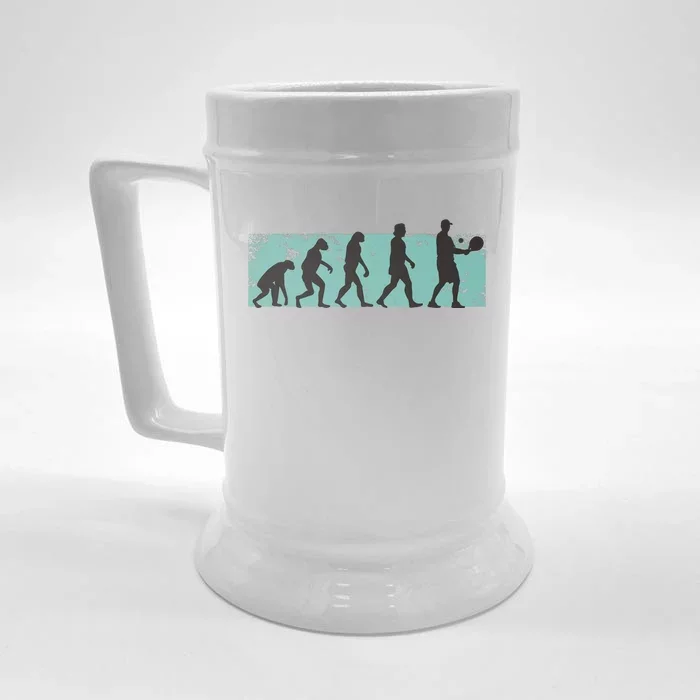 Pickleball Evolution Front & Back Beer Stein