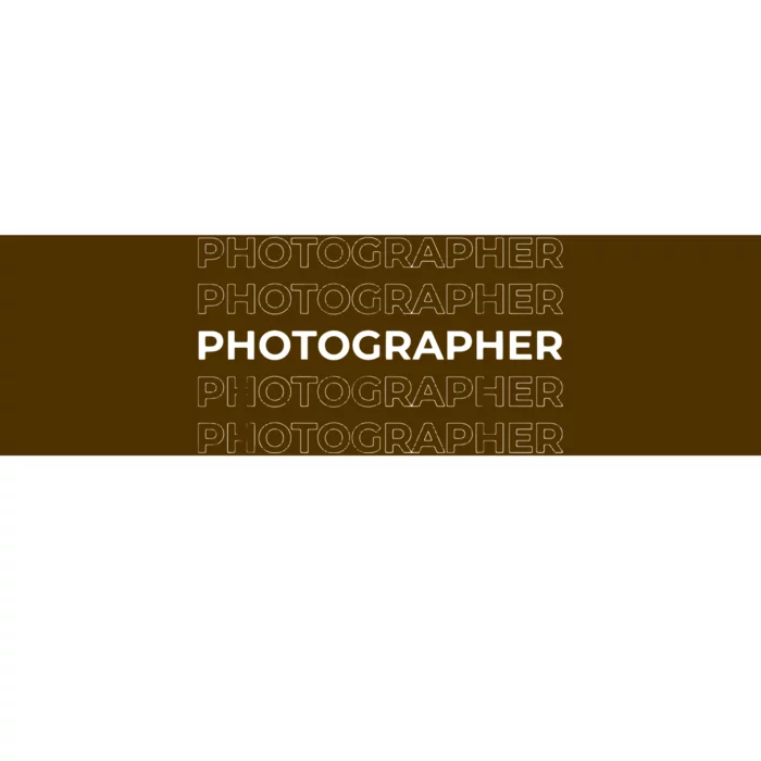 Photographer Event Photography Gift Bumper Sticker