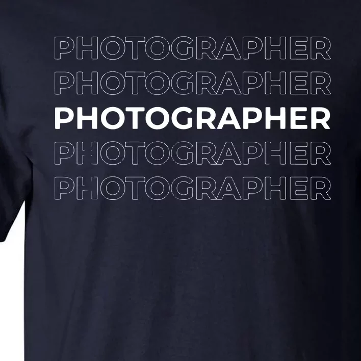 Photographer Event Photography Gift Tall T-Shirt