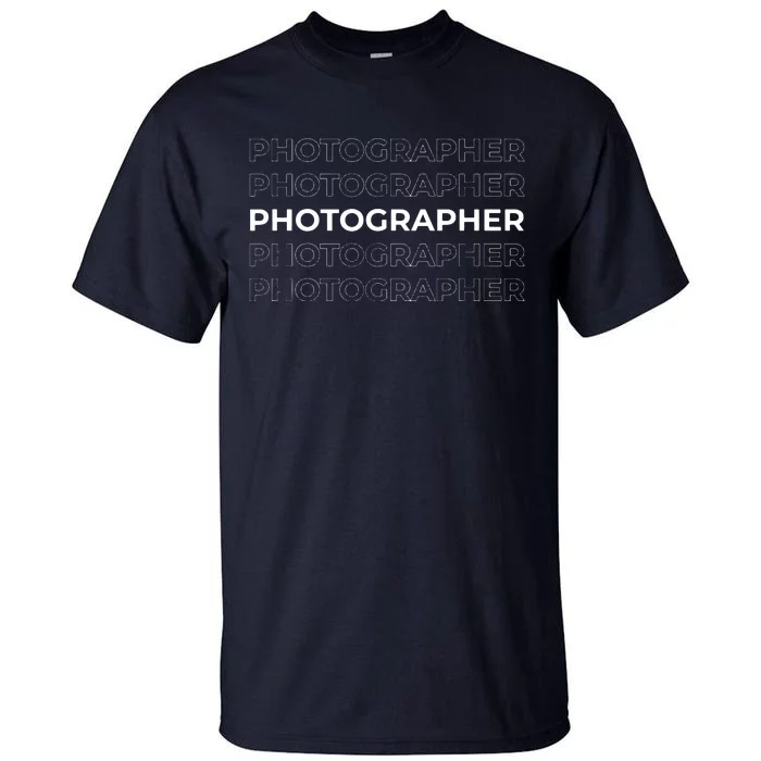 Photographer Event Photography Gift Tall T-Shirt