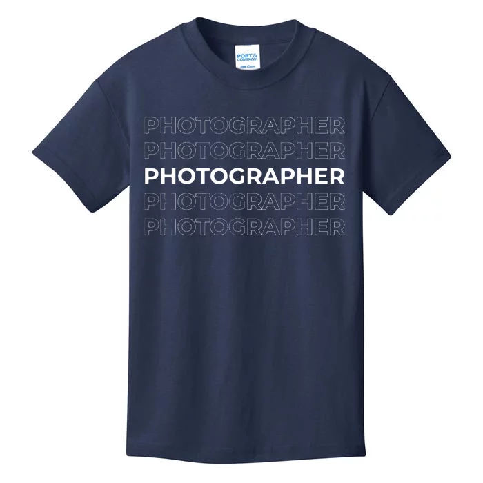 Photographer Event Photography Gift Kids T-Shirt