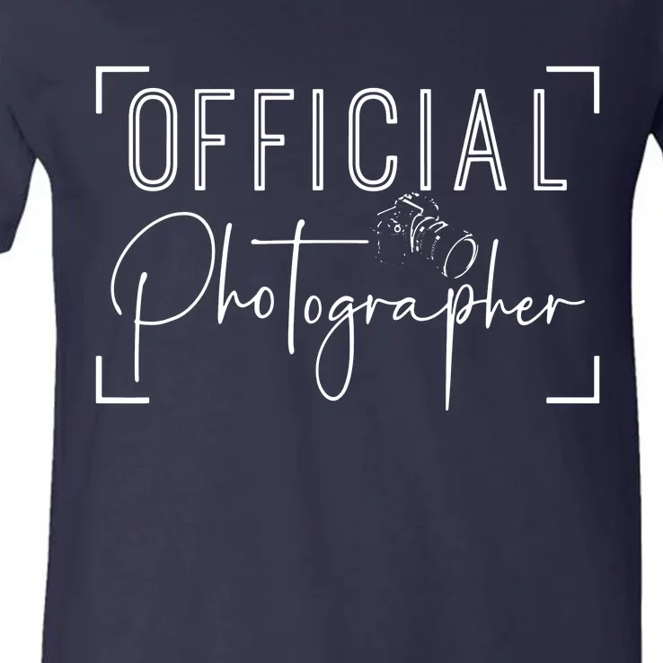 Photographer Event Photography V-Neck T-Shirt