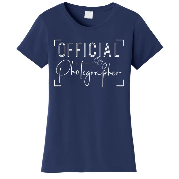 Photographer Event Photography Women's T-Shirt