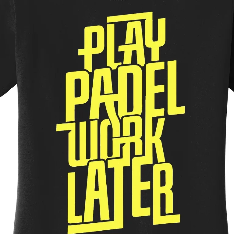 Padel Evolution Platform Tennis Paddleball Padel Women's T-Shirt