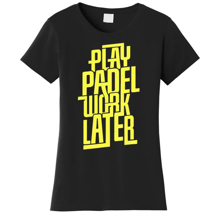 Padel Evolution Platform Tennis Paddleball Padel Women's T-Shirt