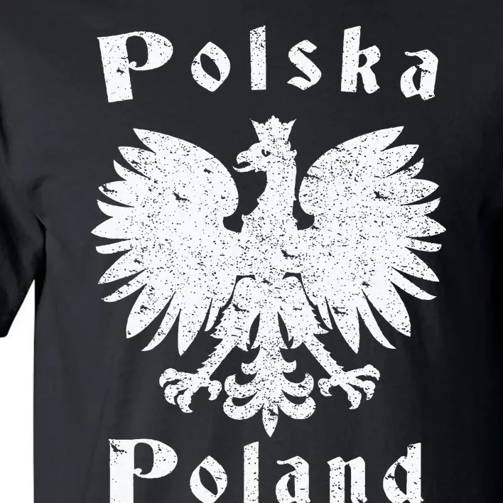 Polish Eagle Poland Coat Of Arms Polska Tall T-Shirt