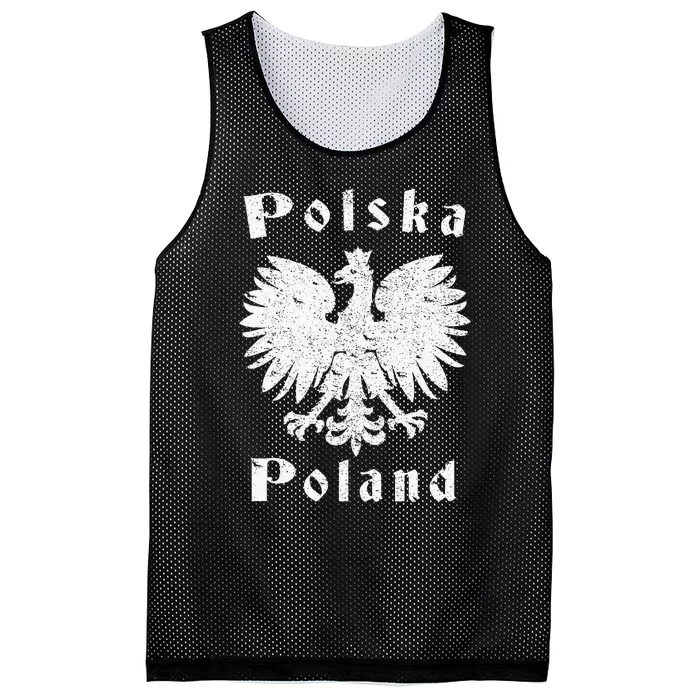 Polish Eagle Poland Coat Of Arms Polska Mesh Reversible Basketball Jersey Tank