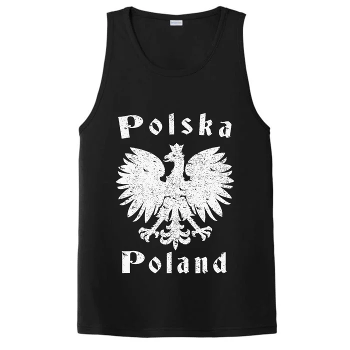 Polish Eagle Poland Coat Of Arms Polska Performance Tank