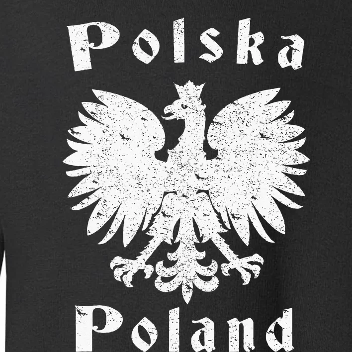 Polish Eagle Poland Coat Of Arms Polska Toddler Sweatshirt