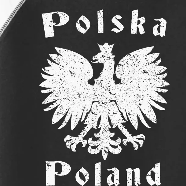 Polish Eagle Poland Coat Of Arms Polska Toddler Fine Jersey T-Shirt