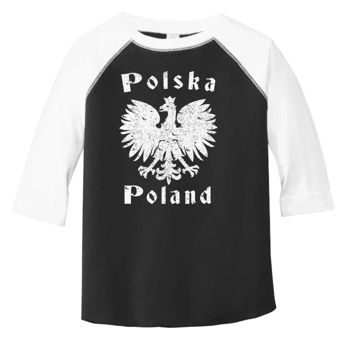 Polish Eagle Poland Coat Of Arms Polska Toddler Fine Jersey T-Shirt