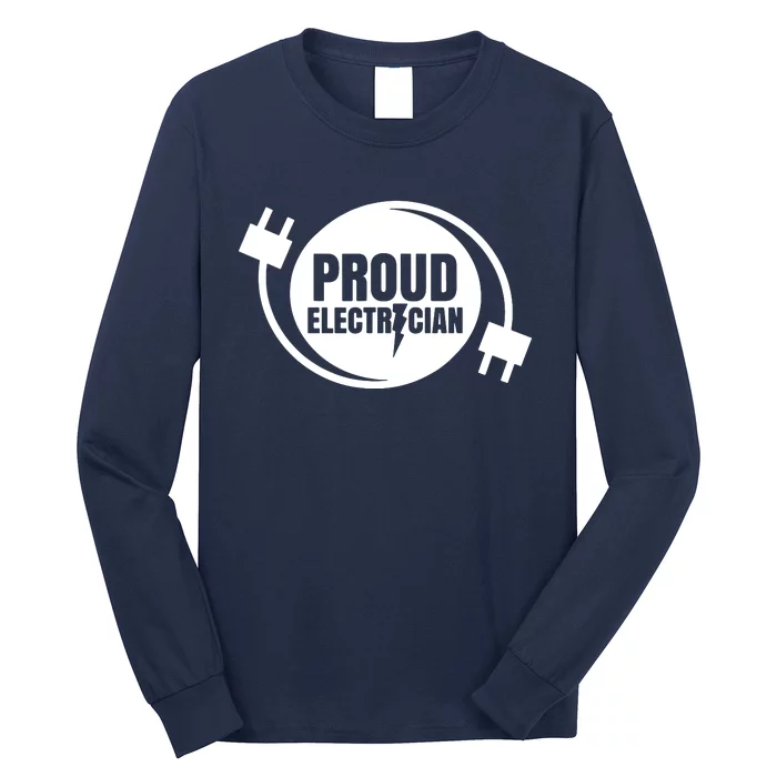 Proud Electrician Long Sleeve Shirt