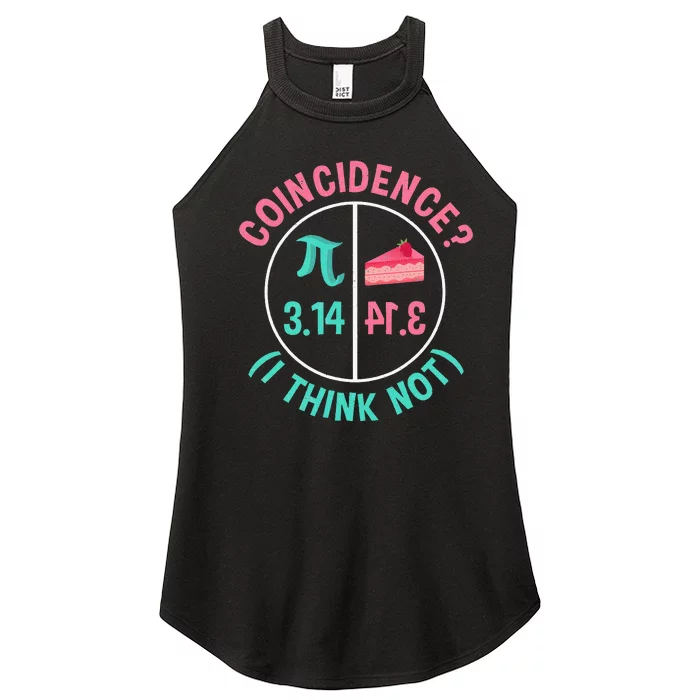 Pi Equals Pie For Pi Day Celebrated On 3-14 March 14th Women’s Perfect Tri Rocker Tank